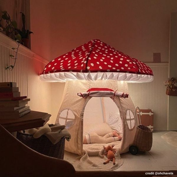 Idées de génie - Cette tente en champignon est si mignonne 🥰