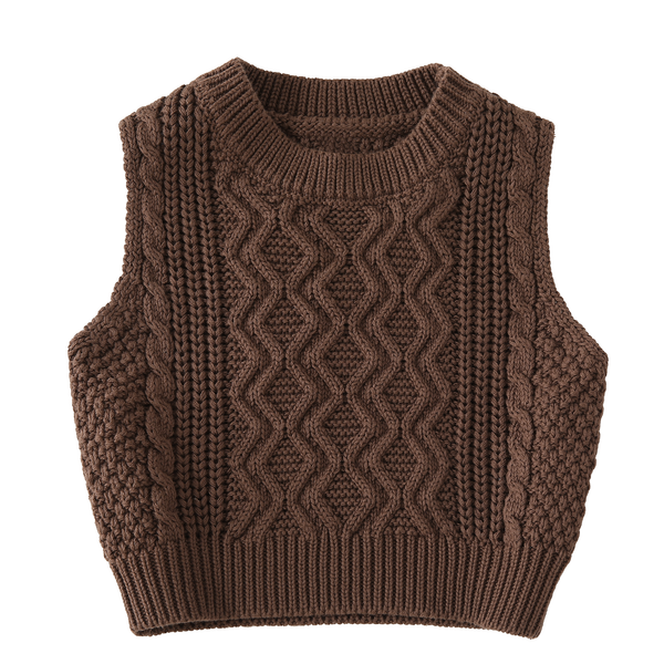 Gilet Sans Manches Raphael - Marron