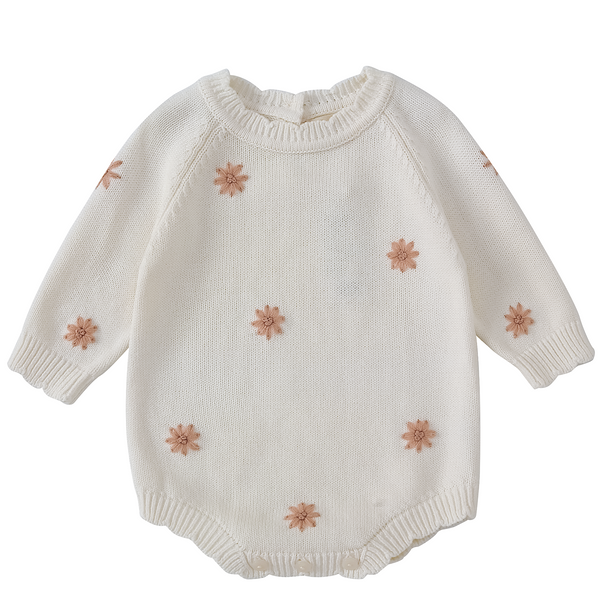 Angele Romper - Pink Flowers