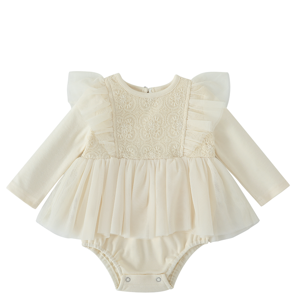 Chloe Romper - Beige