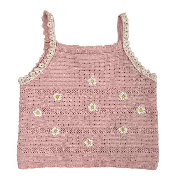 Flora Tank Top - Pink