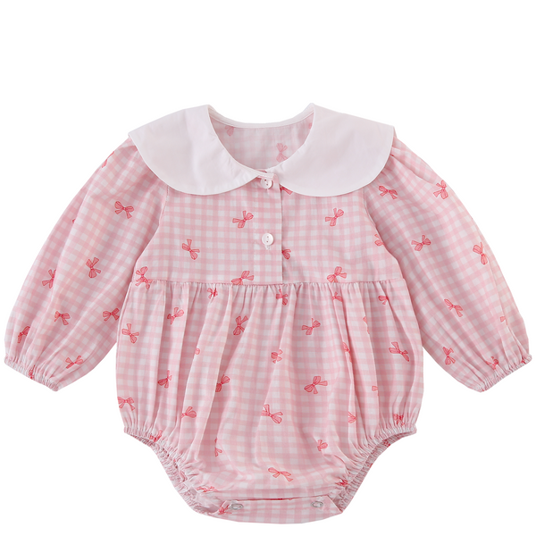 Caroline Romper - Pink