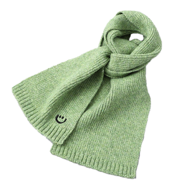 Smiley Scarf - Green