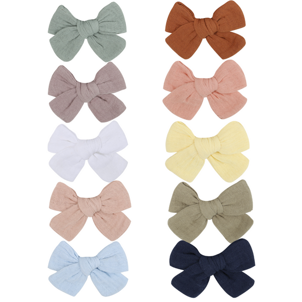 Mila Hair Clips - Pack of 10