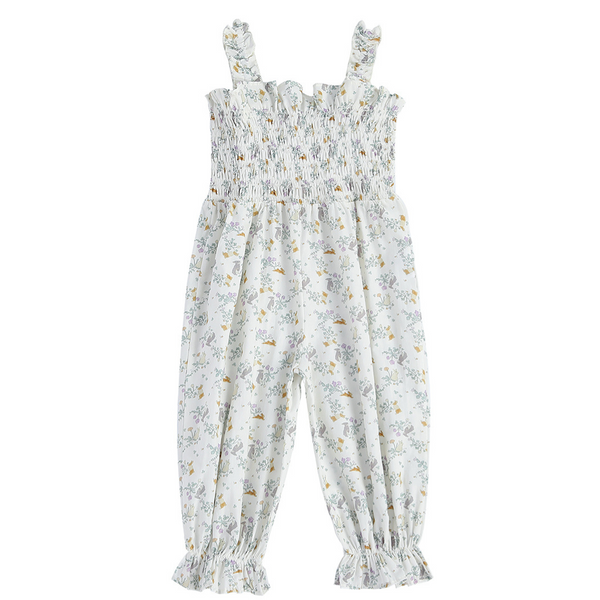 Lea Overalls - Flowers
