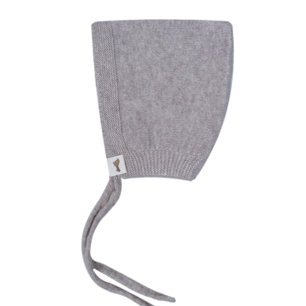 Camille Beanie - Merino Wool - Light Taupe