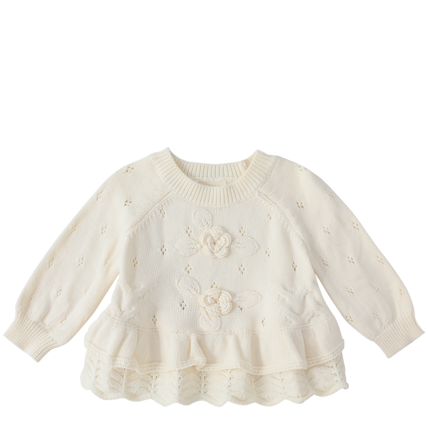 Ariane Sweater - White