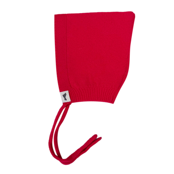 Camille Beanie - Merino Wool - Red