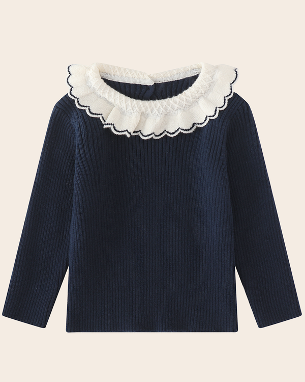 Cassis Sweater - Navy Blue