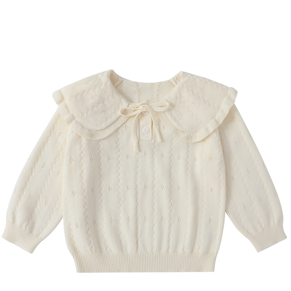 Madeleine Sweater - White