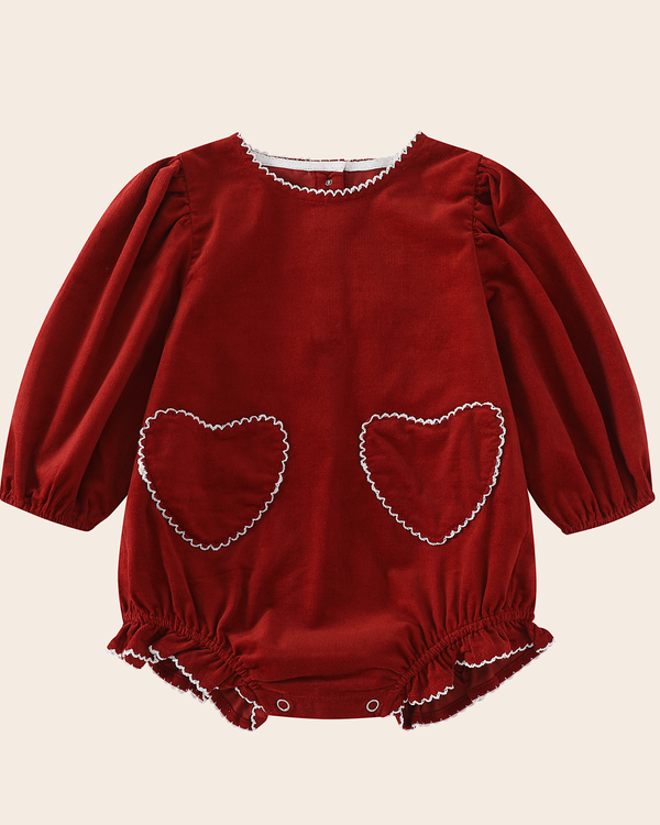 Barboteuse Courtney - Rouge