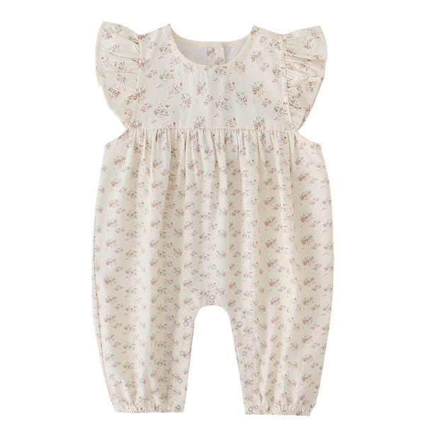 Lena Overalls - Flowers