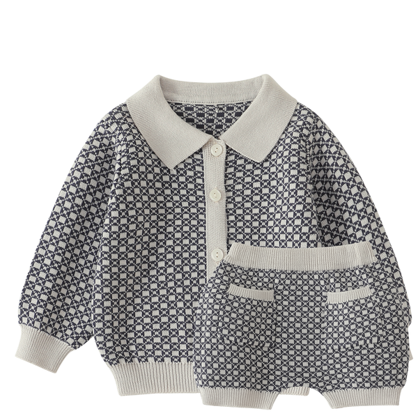 Ensemble Gilet et Short Adam - Bleu