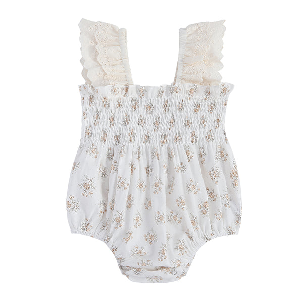 Lea Romper - Flowers