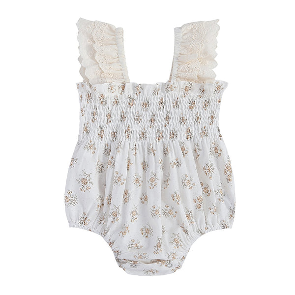 Barboteuse Lea - Fleurs