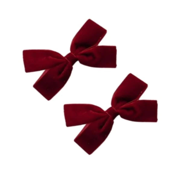 FLASH SALE - Sarah Hair Clips - Red